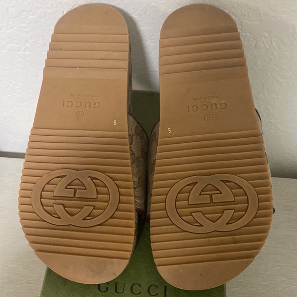 Authentic Gucci Slides - Picture 2 of 6